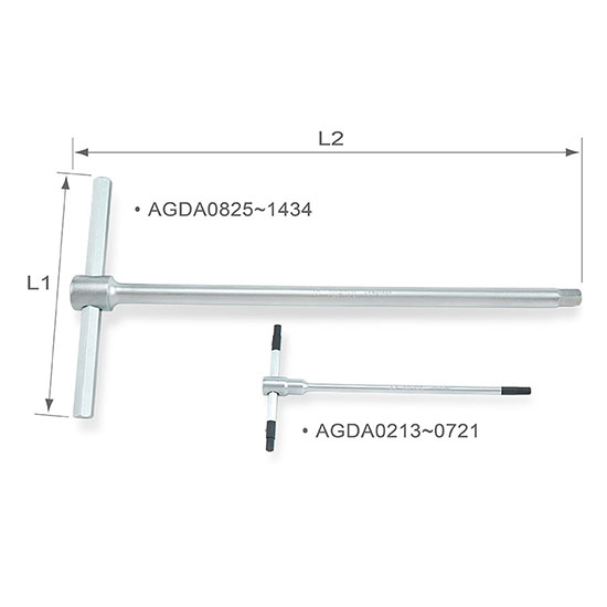 Tuýp chữ T đầu lục giác Toptul AGDA0621(ngưng sản xuất) Tuýp chữ T đầu lục giác Toptul AGDA0621(ngưng sản xuất)